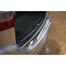 Накладка на задний бампер (матовая) Volvo XC60 (2013-2017)